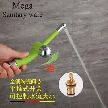 

Toilet Spray Cleaning Yin Anal Health Faucet Partner Bathroom Butt Supercharge Developing Nozzle Wash Hot and Cold Chamber Pot
