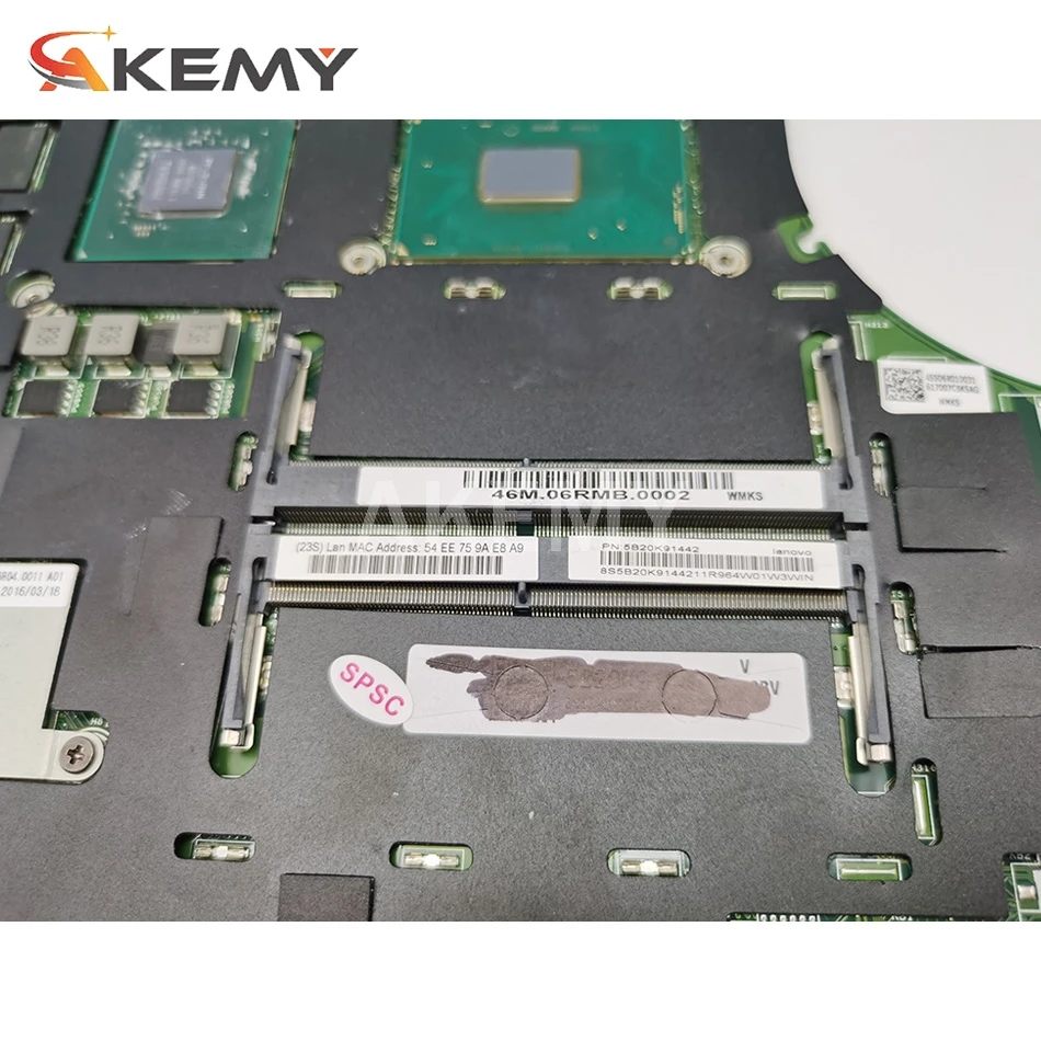 Для lenovo ideapad 700 15ISK xiaoxin700 материнская плата ноутбука CPU I7 6700 GTX950M V2G 100% тест OK MB 15221 1M