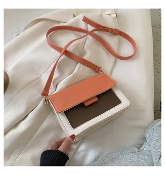 

New texture small bag female 2020 summer new simple atmosphere tide wild net red women's shoulder slung niche small square bag