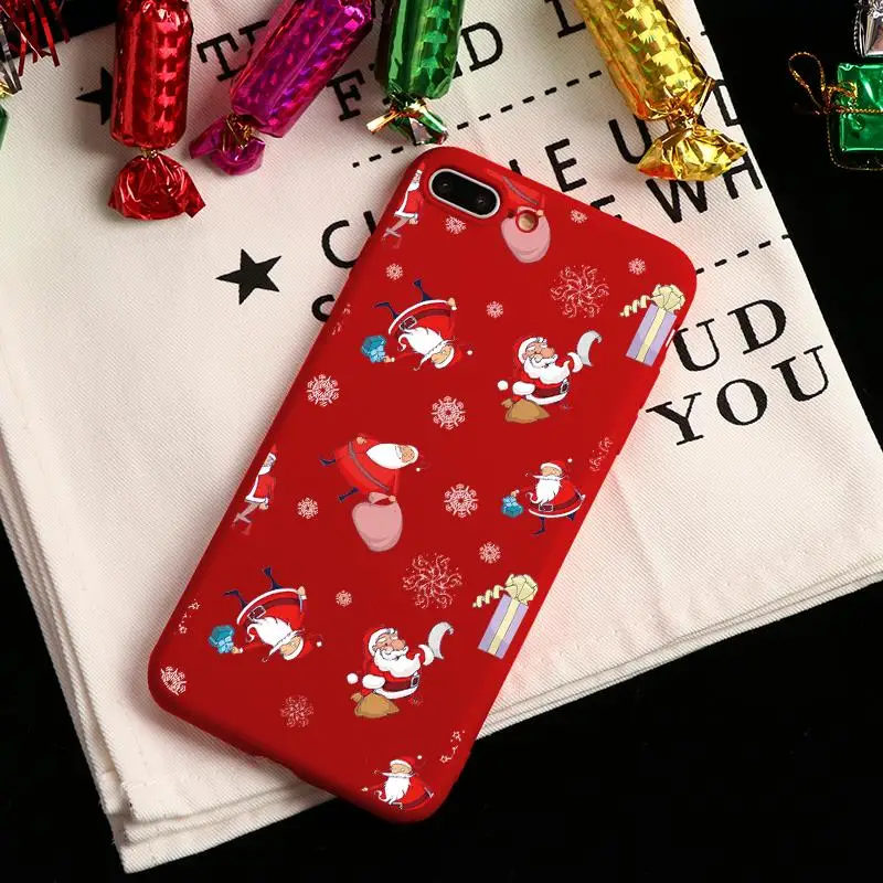 Рождественский Санта Клаус Рождественский принт силиконовый мягкий ТПУ чехол для телефона s для iPhone 7 8 6 S 6 S Plus XR X XS Max чехол-накладка - Цвет: Kho-sd2zilw