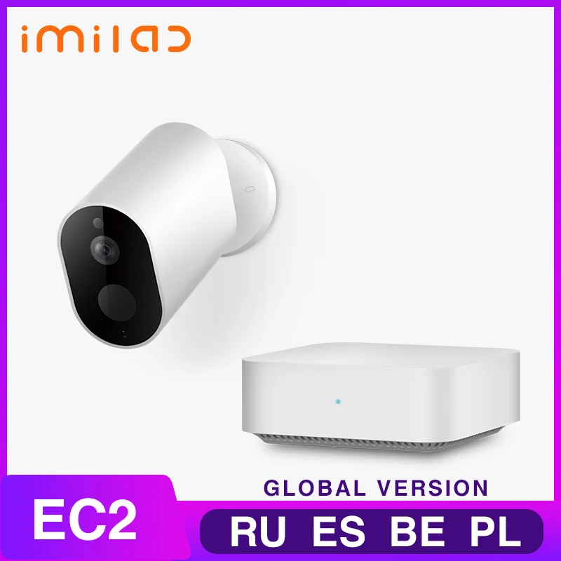 IP камера IMILAB EC2 беспроводная уличная с Wi Fi, 1080P|Видеокамеры 360 °| | АлиЭкспресс