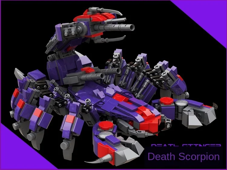 

Головоломка «Скорпион смерти» Zoids Chaotic Century Series, Сборная модель, фигурки героев