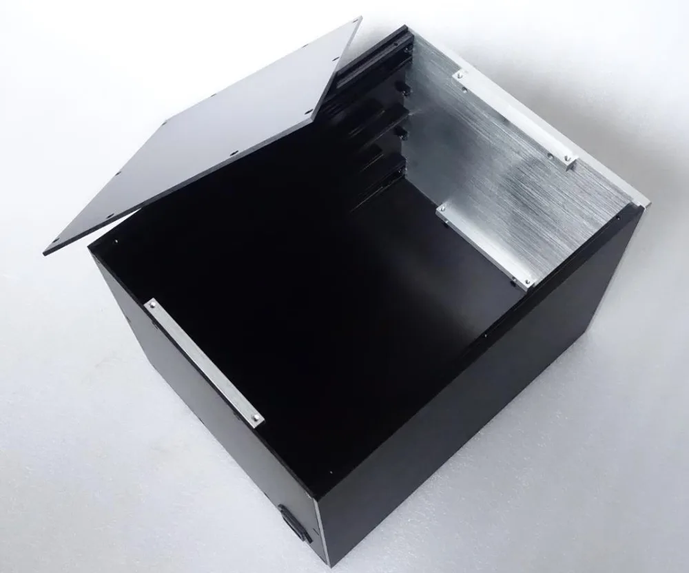Алюминиевый корпус многоцелевой DIY коробка Lsolation корпус трансформатора чехол питания усилитель шасси 2823