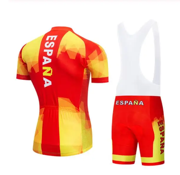 Pro, Испания, комплект для велоспорта, 9D, велосипедная одежда, Ropa Ciclismo, мужская летняя быстросохнущая велосипедная одежда, короткий Майо, Culotte