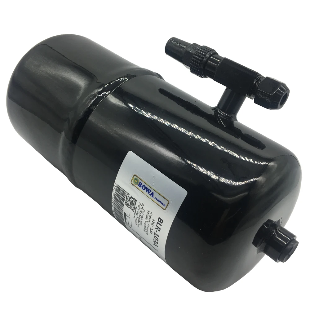 3.5L Liquid refrigerant receiver with multi-functons access ports can be worked as flash evaporators in heat pump or R410a AC | Бытовая