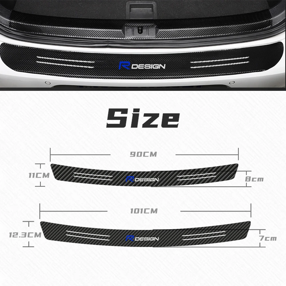 Наклейки из углеродного волокна для Volvo Rdesign XC90 S60 XC60 V70 S80 S40 V50 V40 V60 C30 S70 S90