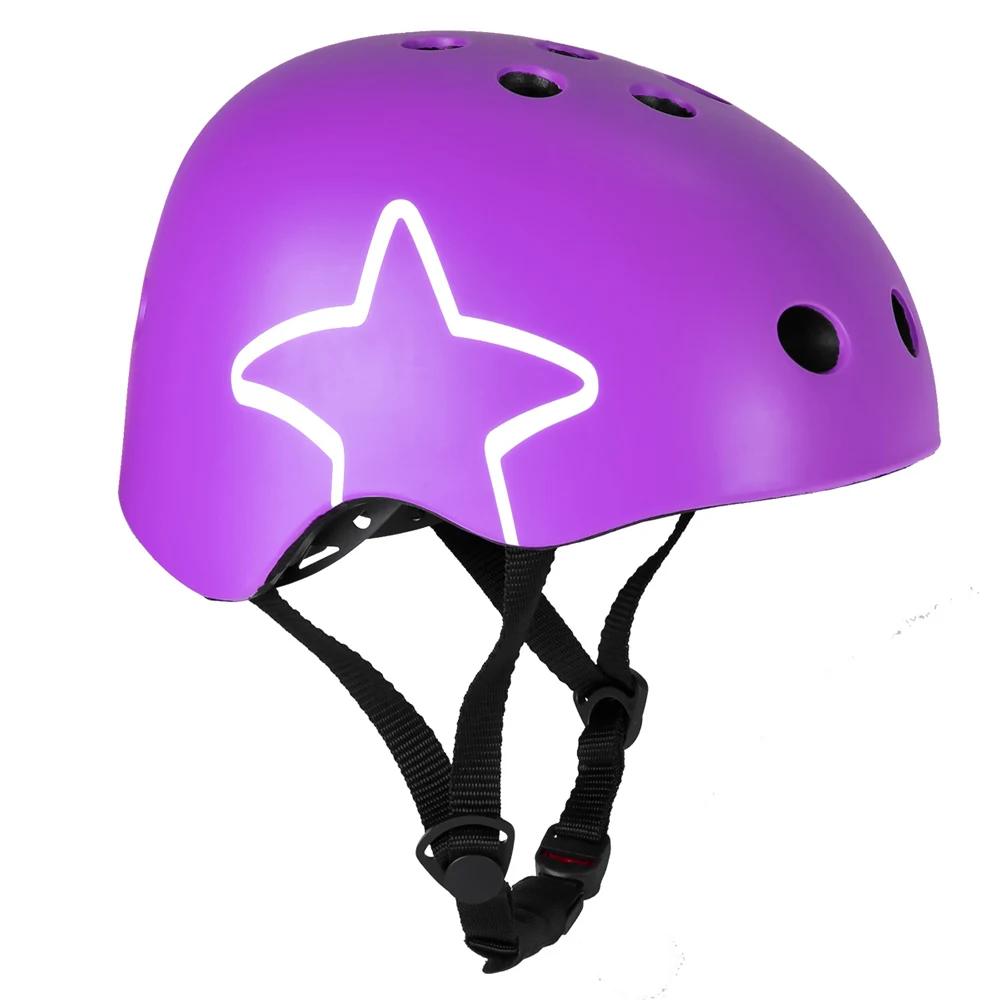 purple Детский шлем для детей 3-6 лет, ультралегкий Детский защитный шлем для езды на велосипеде для девочек, Детский велосипедный шлем casco ciclismo, Кепка - Цвет: purple