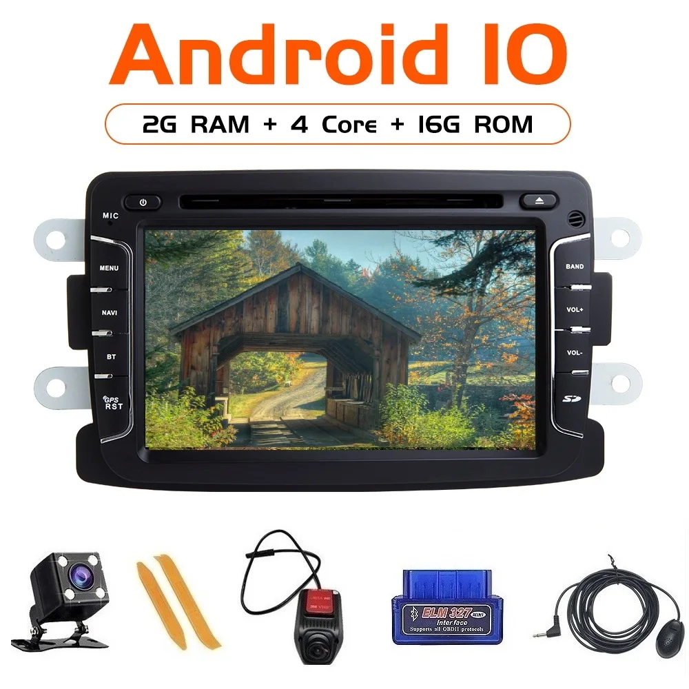 ZLTOOPAI Android 10 для Renault Duster Captur Dacia Logan 2 Sandero Xray 2 Dokker автомобильный мультимедийный плеер DVD SWC GPS навигация