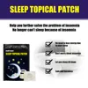 12pcs/pack Promote Sleep Patches Natural Herbal Medical Sleep Stickers Relieving Stress Anxiety for Men Women Body Care Products 3