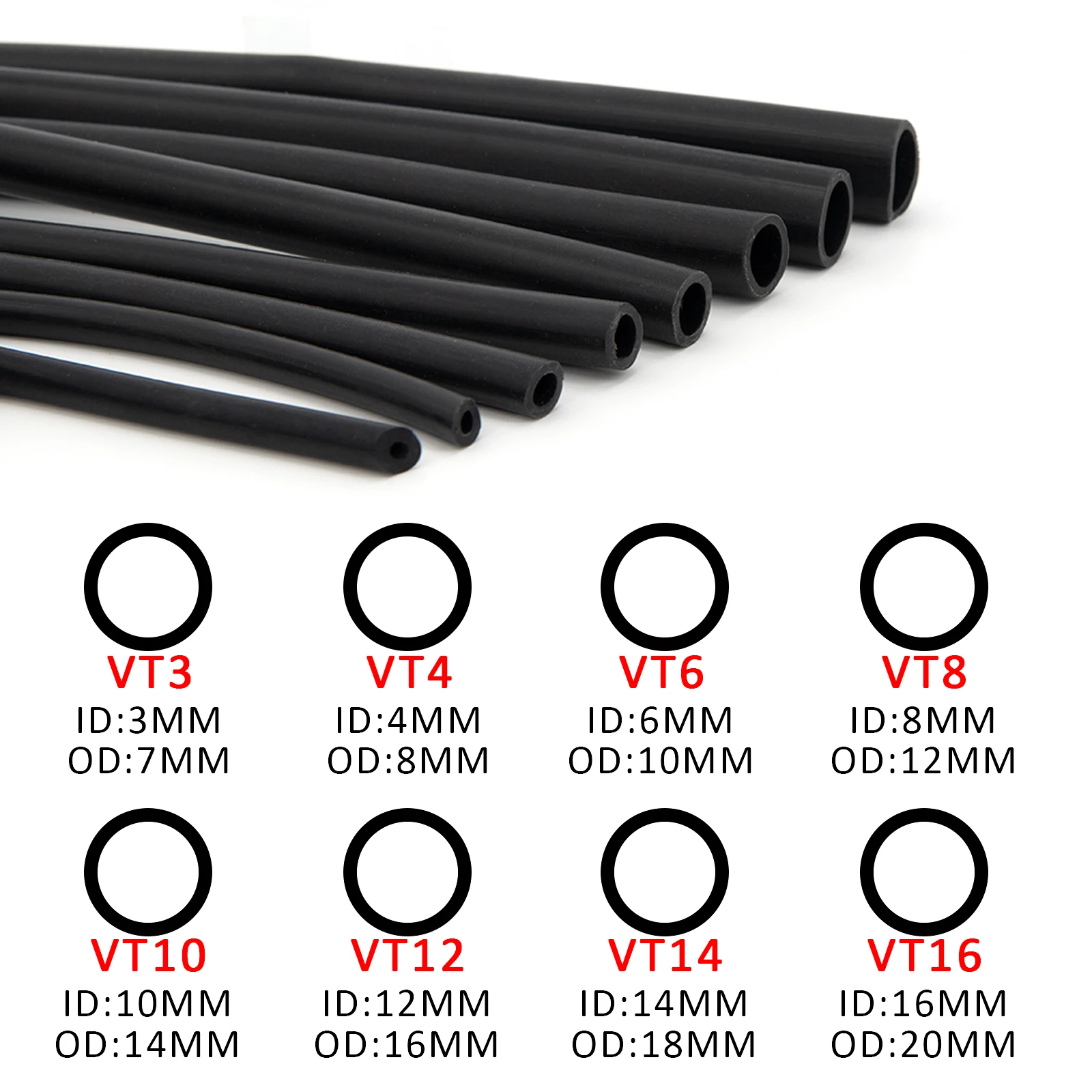 Strimmer 1mm 2mm 3mm 4mm 5mm 6mm 7mm 8mm 9mm 10mm Lohkotark... – Grandado Fuel Line