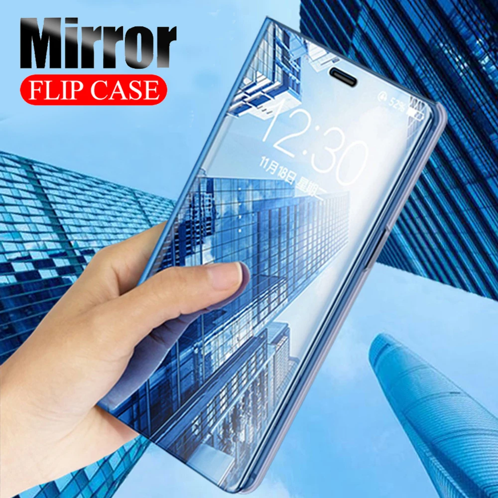 Зеркальный флип-чехол для xiaomi 9t pro Smart Book Cover xiamomi redmi k20 pro 8a 8 Go кожаный чехол для телефона s k20pro a8 t9 coque Funda