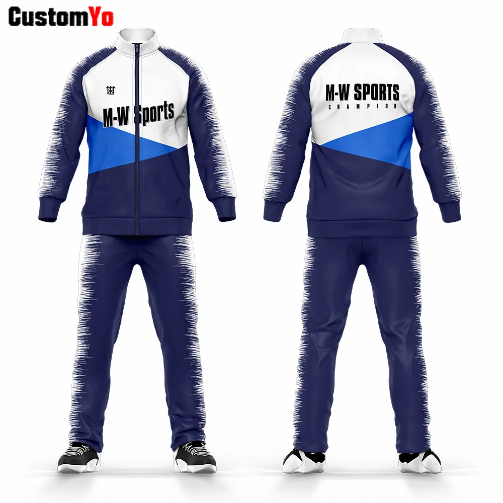 navy blue colour tracksuit
