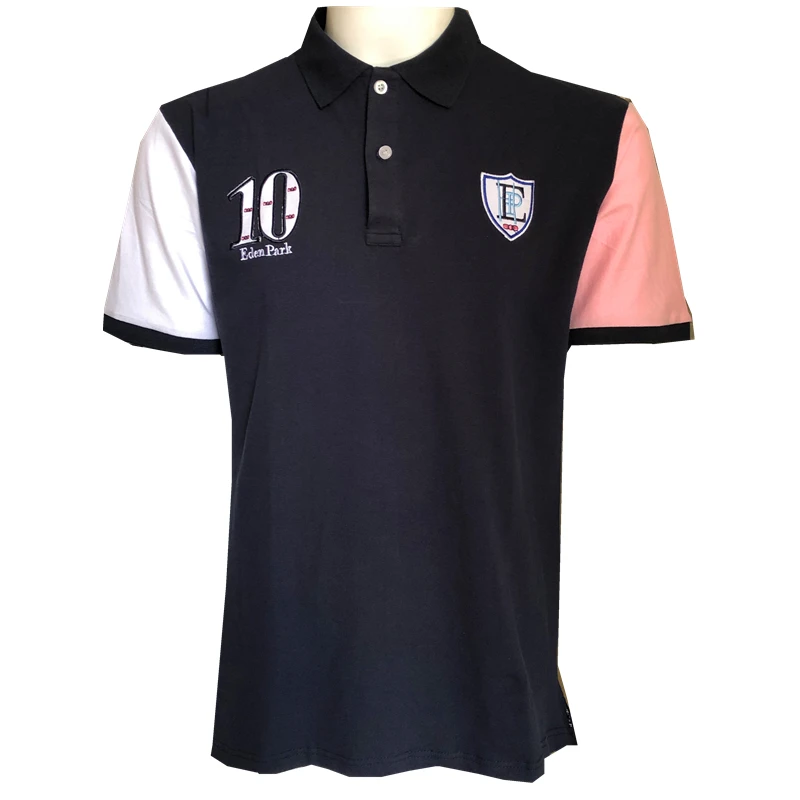 Новинка г. Eden Park Polo летние мужские рубашки с коротким рукавом Дышащие анти-пиллинг брендовые поло hombre Размер S-2XL