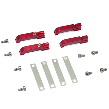 

NEW-1:10 Metal Door Handles for Traxxas Trx4 RC D90 D110 Crawler Car Decoration Parts