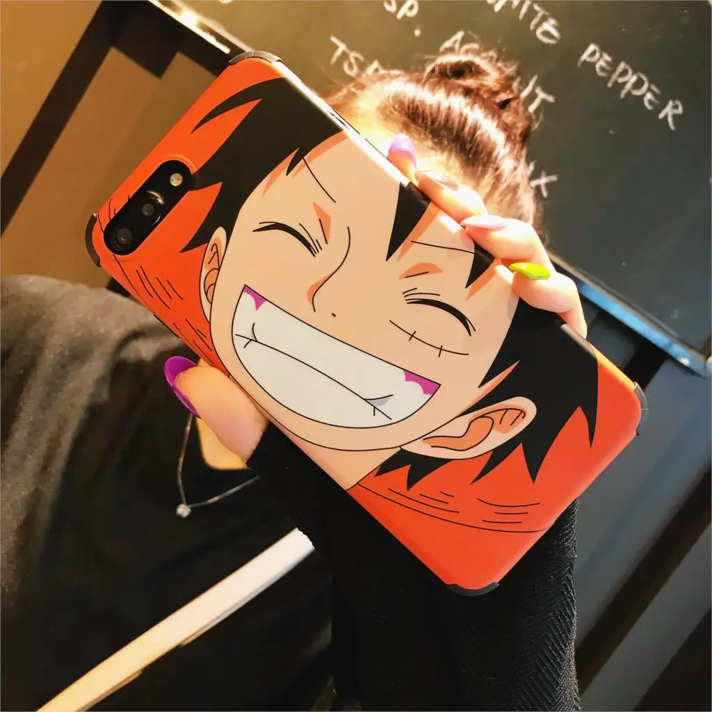 

fashion For iPhone7 11 Mobile case japan carton one piece Ace Luffy Sauron silicone for Pro Max 6 6s 8 7 Plus XR 10 X XS Max