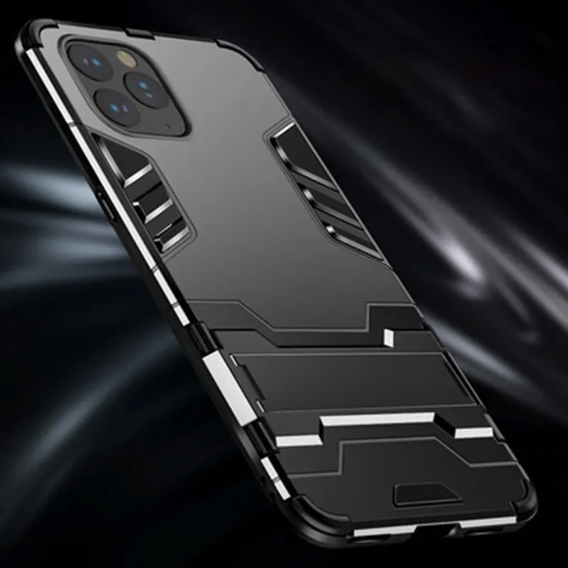 CASEIER Shockproof Finger Ring Holder Case For iPhone 11 Pro Max XR XS MAX X TPU Cases Funda 8 7 6 6s Plus Coque |
