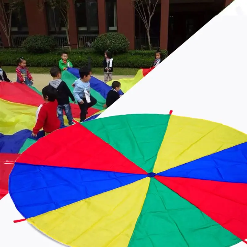 2 м дети играть красочный парашют игры на открытом воздухе упражнения Спорт Группа деятельности игрушка