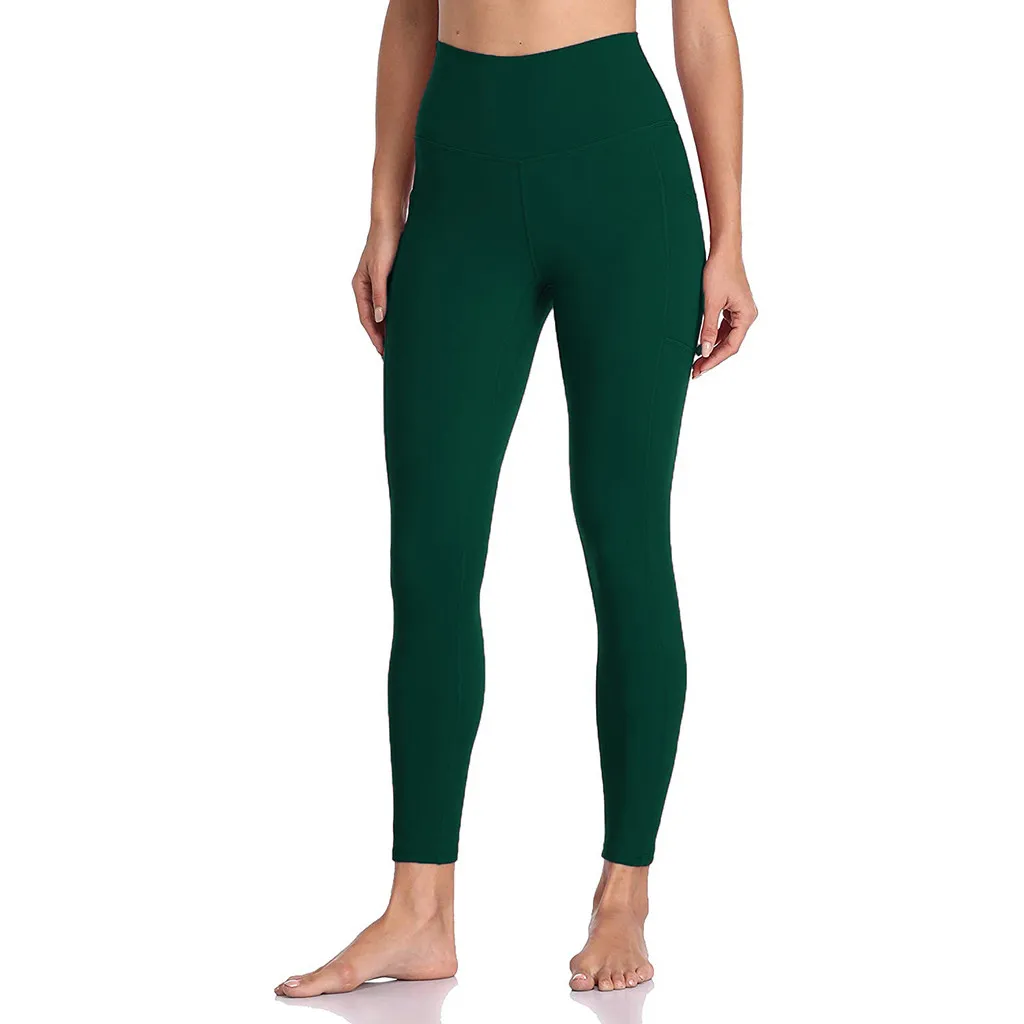 Leggings Women Casual Solid Color Slim Hips Push Up Fitness Loose Leggins Mujer Pants Wide Leg Sports Pants Pantalones De Mujer best leggings for women