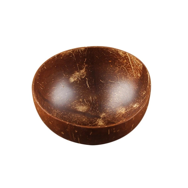 

Kitchen Natural Coconut Shell Bowl Home Desktop Storage Tray for Living Room Decoration Handmade Coconut Container Nuts Holder