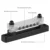 6 Way 12V 150A Rated Bus Bar Power Distribution Terminal Block For Auto & Marine