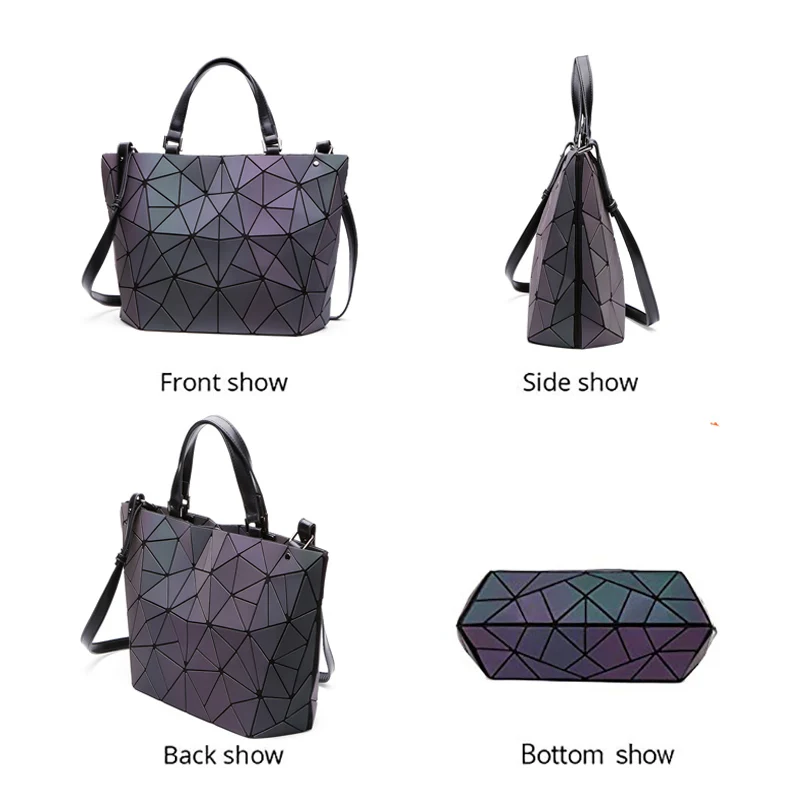 Геометрический набор, сменная модная светящаяся ручная сумка, сумка через плечо,, роскошные сумки для женщин, роскошные сумки, женские сумки, дизайнерские