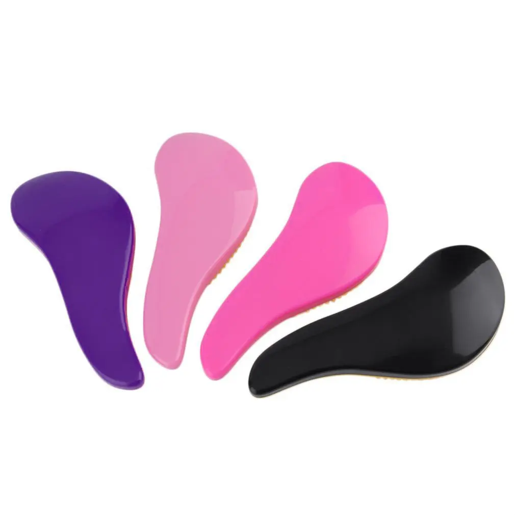 

Mini Magic Handle Tangle Detangling Comb Shower Hair Brush Salon Styling Tamer Tool Home Professional Use For Salon