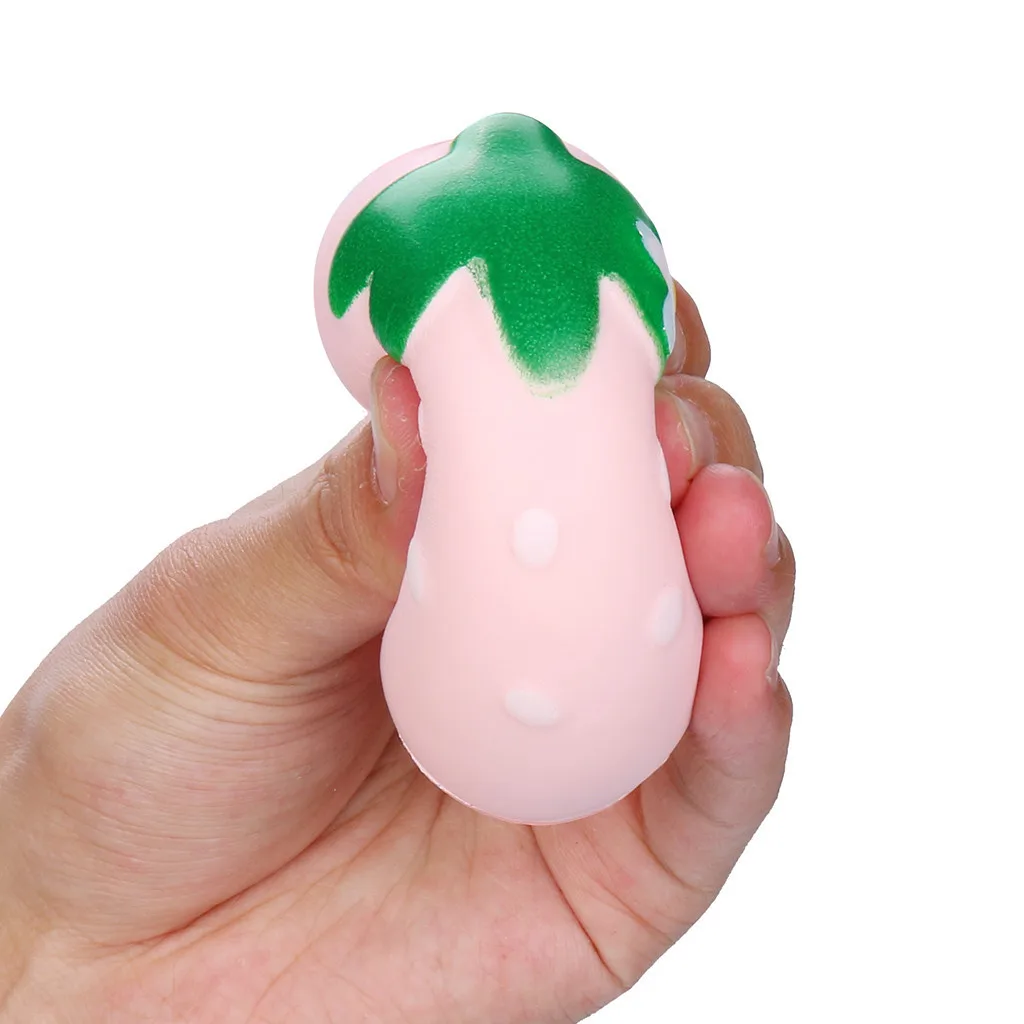Strawberry Slow Rising Antistress Toy Soft Squish Stress Relief Christmas Gift Simulation Fruit Toys Soft Elastic Toy #A