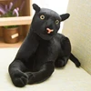 1PC 30/38/46CM Simulation Animal Big Leopard Plush Toys Black Panther Soft Stuffed Pillow Leopard Animal Doll Toys For Children ► Photo 3/6