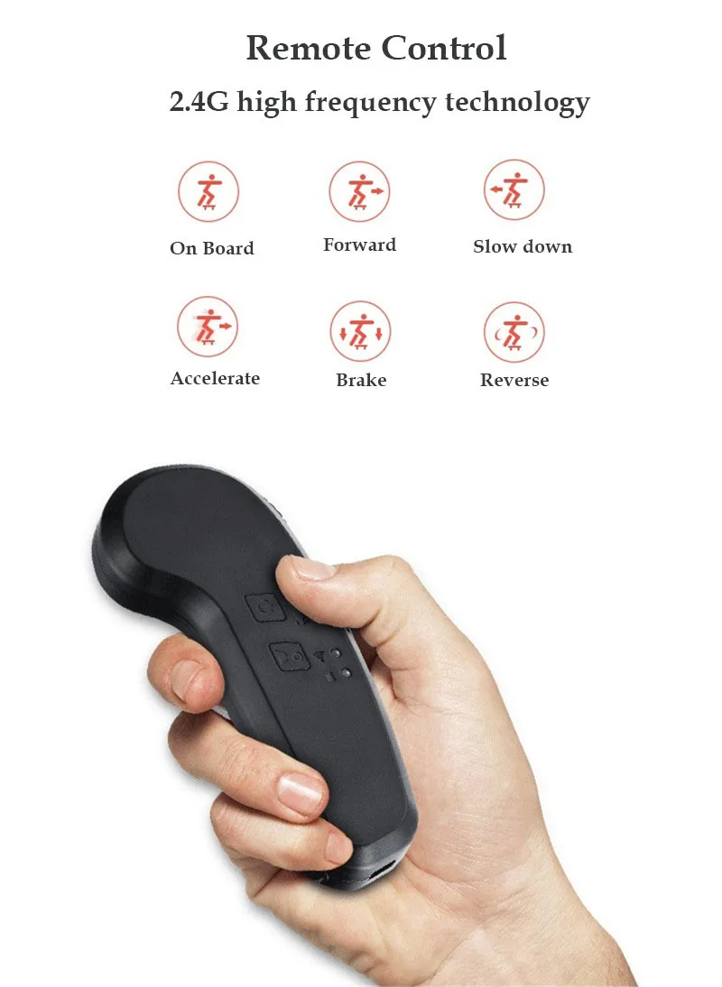 2019 New Electric Scooter Skateboard Four Wheel Electric Scooters Single Drive 480W 24V Electric Scooter For Adults 4.9KG Only   (6)