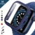 360 full Screen protector Бампер Рамка матовый жесткий чехол для Apple watch 6/SE/5/4/3/2/1 крышка Закаленное стекло пленка для iwatch 5 4