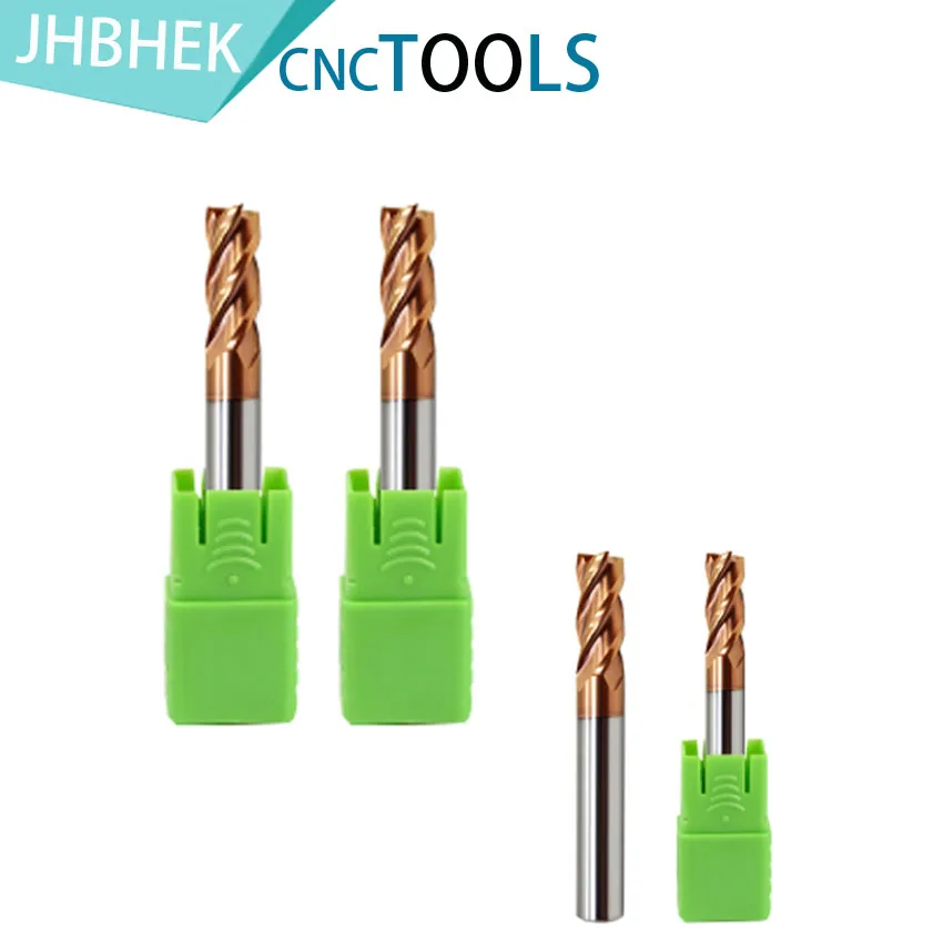 

HRC60 degree tungsten steel alloy 100MM 150MM end mill CNC coating milling cutter 4 blade flat knife extended computer