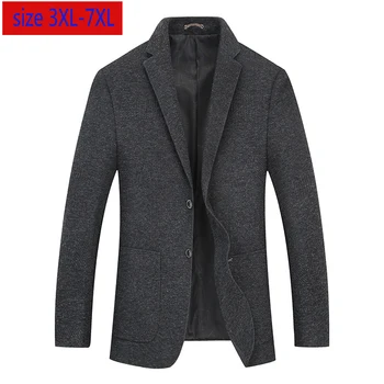 

New Arrival Fashion Oversized Men Casual Loose Single Breasted Mens Suit Super Large Blazers Plus Size 3XL 4XL 5XL 6XL 7XL