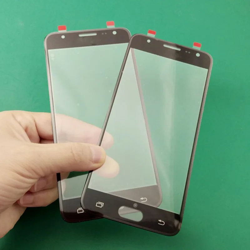 5 шт. внешнее стекло+ oca пленка lcd Передний сенсорный экран Стекло Внешний объектив repaire для SM Galaxy J5 prime On5 G5700 G5520 G5510