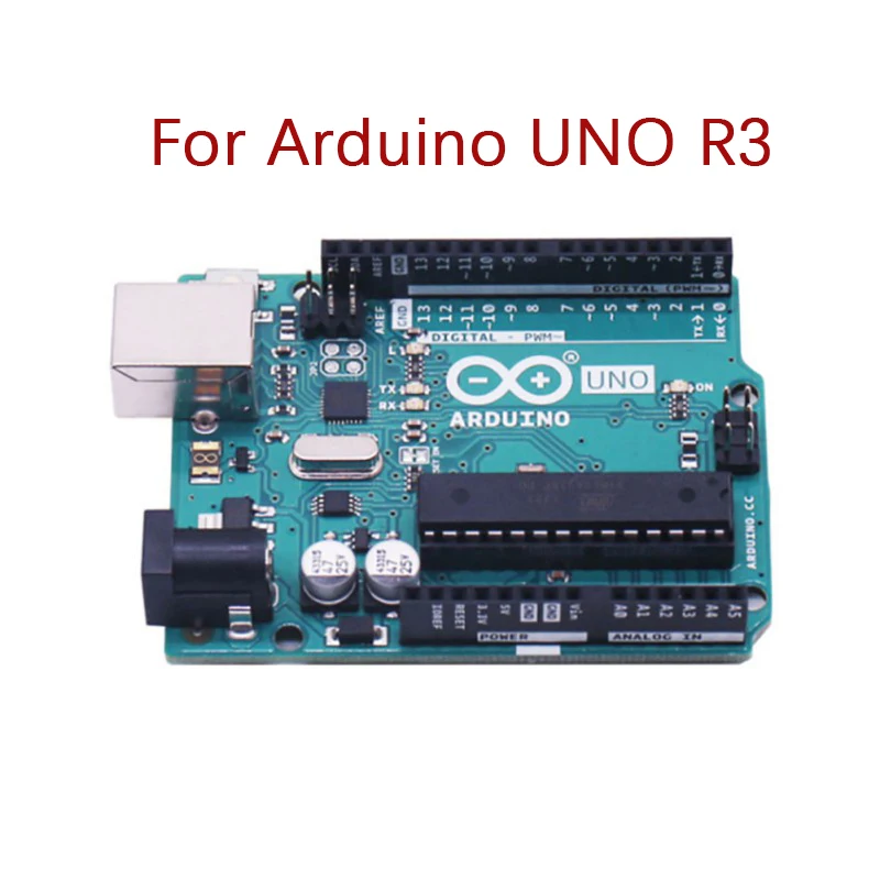 

For Arduino UNO R3 CH340G MEGA328P Chip 16Mhz ATMEGA328P-AU Learning Development Board Integrated Circuits Kit Original Case