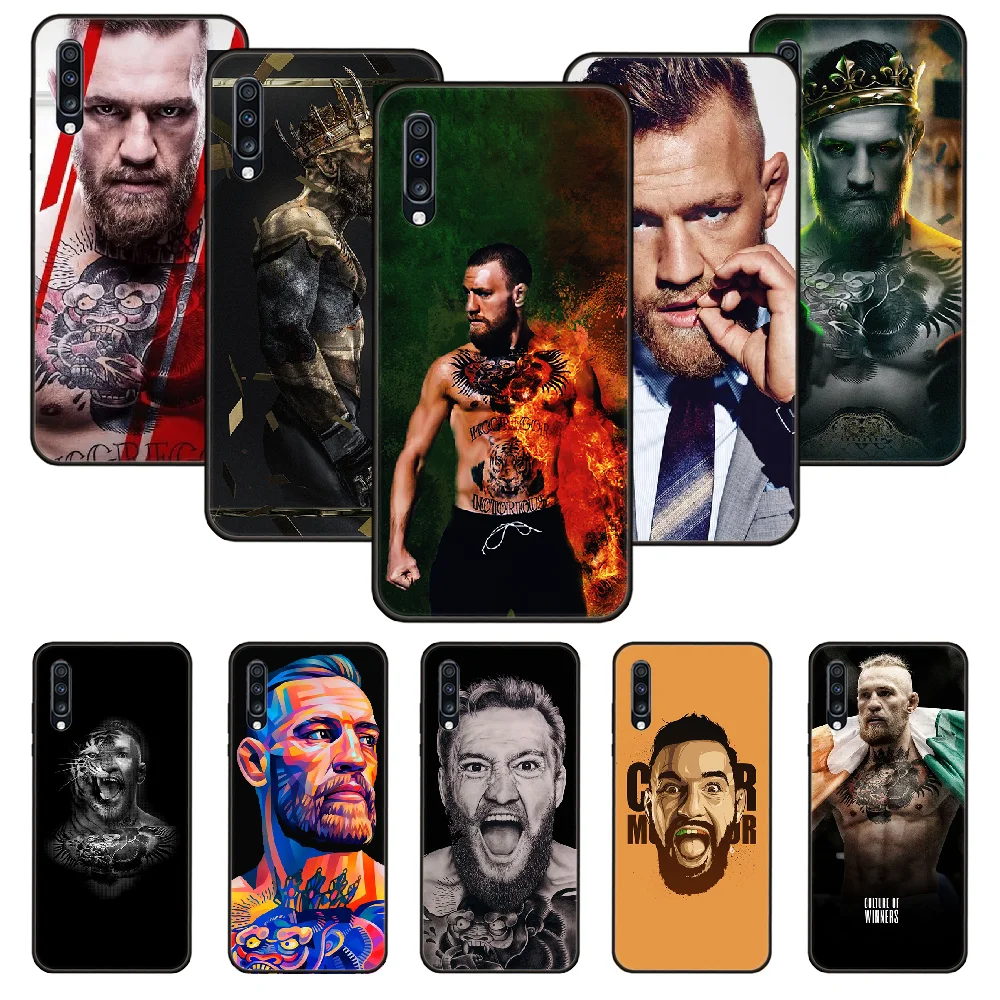 Чехол для телефона Samsung Galaxy A 50 51 71 70 7 5 10 20 30 40 41 21 S E черный чехол мягкий Hoesjes Boxer Conor