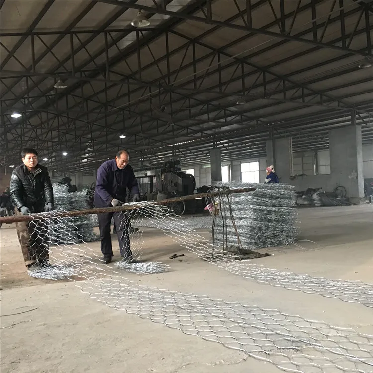 

Manufacturers Direct Sale Galvanized Gabion Mesh Case River Protection Gabion Volume Slope Protection Hexagonal Gabion