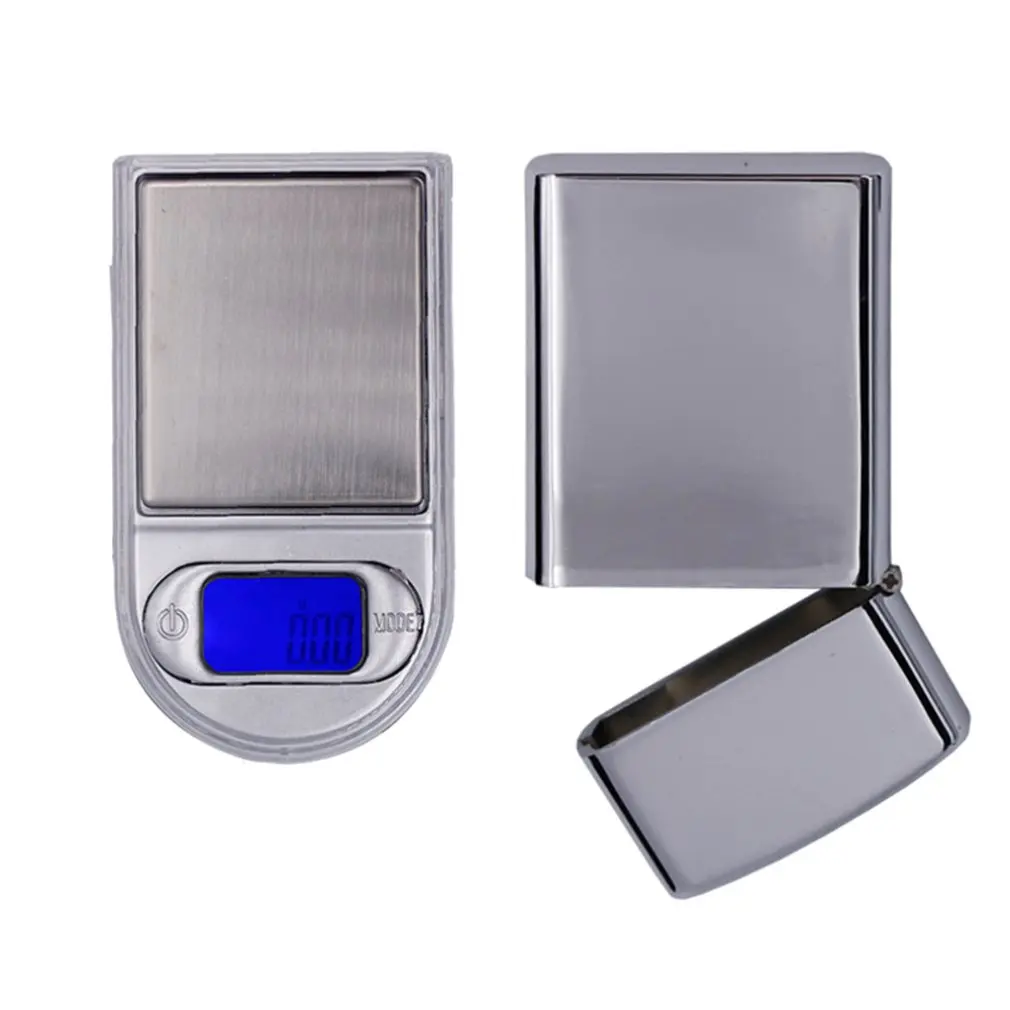 

200g/0.01g High Precision Weighing Scale Digital Display Diamond Gold Jewelry Scale Lighter Design Mini Pocket Scale