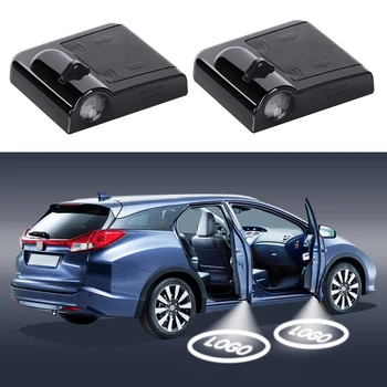 

2X Car Door Projector Welcome Logo Courtesy Light For Hyundai Sonata Elantra Tucson Venue Accent I10 I20 I30 IX35 Santa Fe Creta
