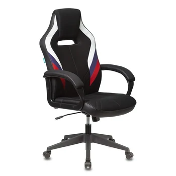 

Armchair game bureaucrat Viking 3 Aero, on wheels, artificial leather/fabric, black, (Viking 3 Aero Rus)