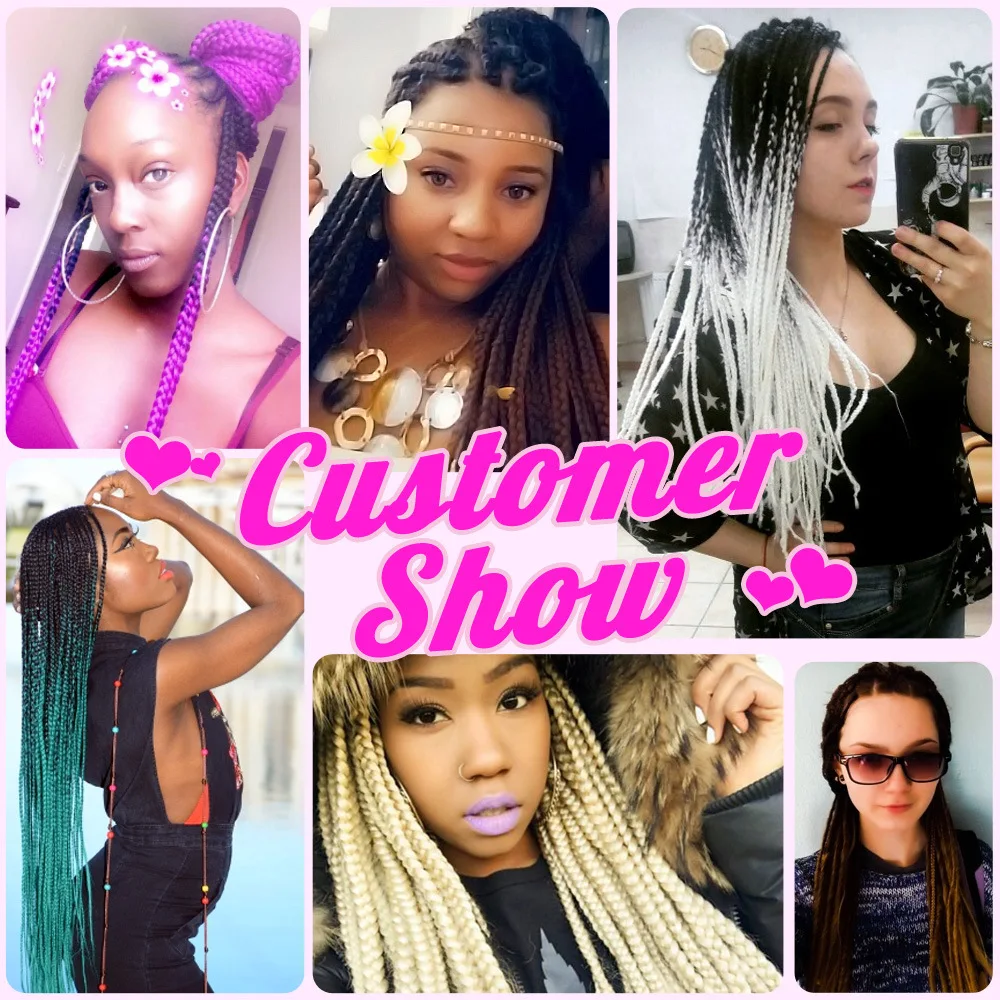 Jumbo Braiding Hair Monochrome Gradient African Wig Dreadlock Halloween  Cosplay Props - AliExpress Novelty & Special Use