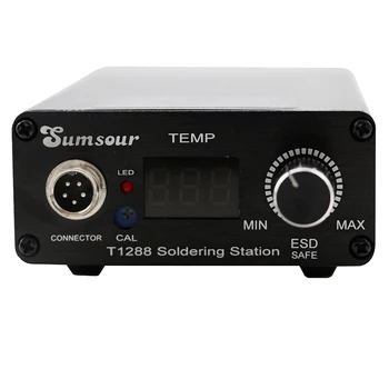 

Mini Portable T12LED Digital Display DIY Adjustable Temperature Electric Soldering Iron Soldering Station Kit