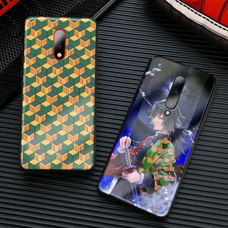 Giyu Tomioka Demon Slayer Kimetsu no Yaiba, мягкий силиконовый чехол для телефона из закаленного стекла, гладкая оболочка для OnePlus 6 6T 7T Pro