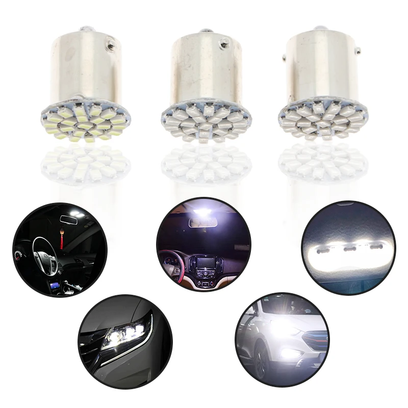 10pcs DC 24V22 SMD Led ���� 1156 BA15S P21W 1157 BAY15D P21/5W S25 �ڵ� ǥ�ñ� ���� ���� ���õ� �극��ũ ����Ʈ �ڵ��� ����