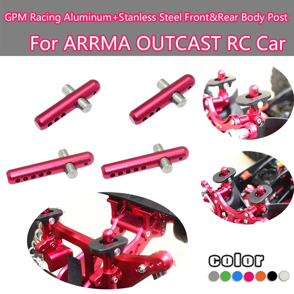 Gpm гоночный алюминиевый задний нижний рычаг + кулачок Для Arrma 1/8 Kraton Rc Автомобиль