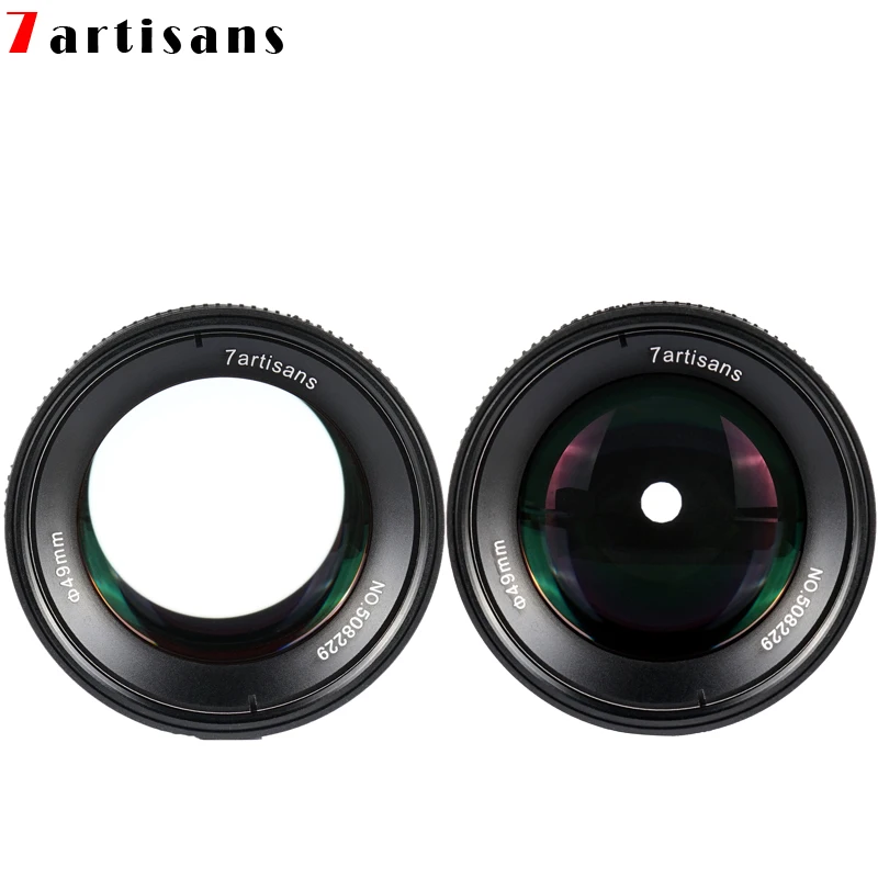 Объектив для фотоаппарата 7artisans 55 мм F1.4 подходит Canon EOS M Fuji|camera lens|lens cameralens for canon |