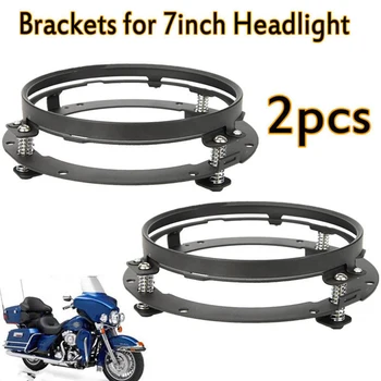 

2PCs Mounting Bracket for 7inch LED Headlight Round Ring Headlight mount Lamp Holder Brackets For Jeep Wrangler JK TJ