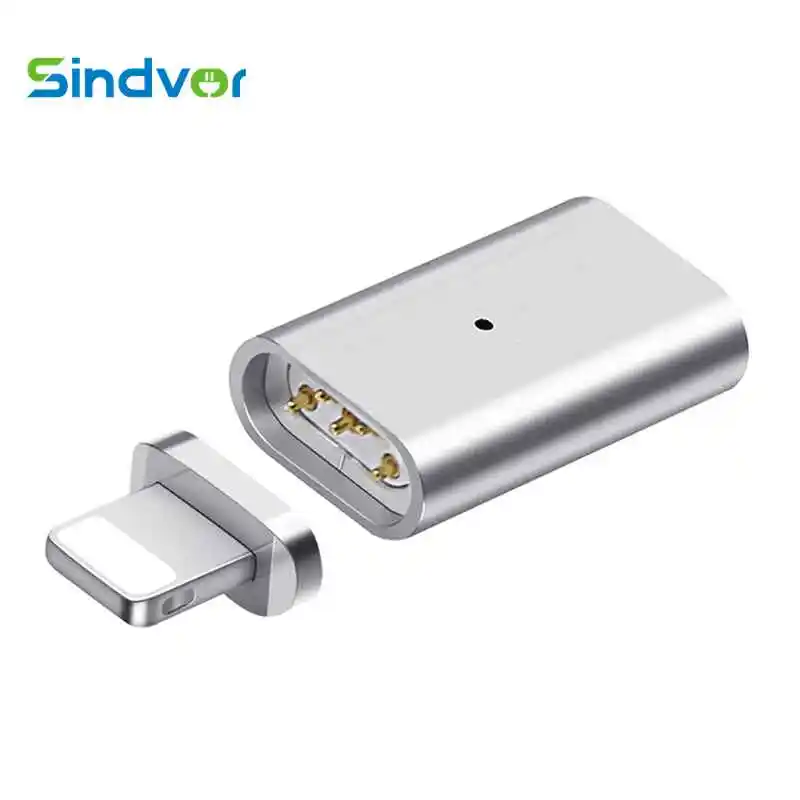 

Sindvor Magnetic USB Charging Adapter Magnetic Converter Data Charger For iPhone XR XS XS MAX X 8 7 Plus 6s Plus 6 5 5S SE