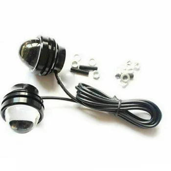 

Eye Car fog light Car 15W Lens Fog Daytime Running Light 2* 6000-6500k