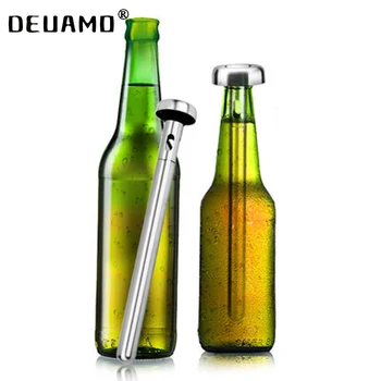 

2pc Stainless Steel Cooler Sticks Bottle Inner Beer Chiller Sticks for Rapid Chilling Bottled Drinks Physical Frozen