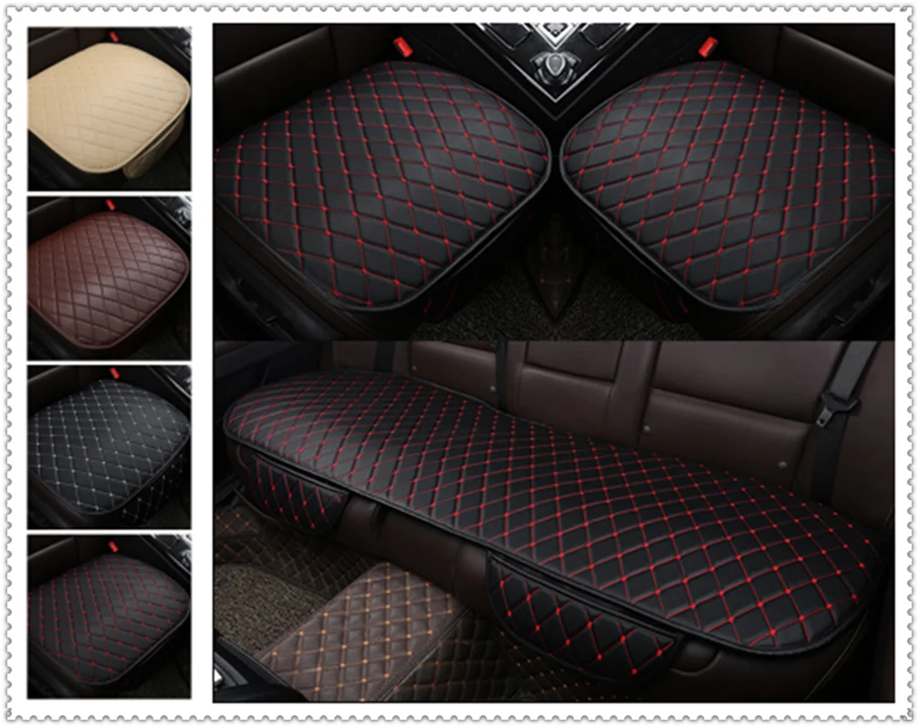 Universal breathable PU leather pad car cushion seat cover for Volkswagen vw Phaeton 4.2 EOS 3.2 V6 Touareg